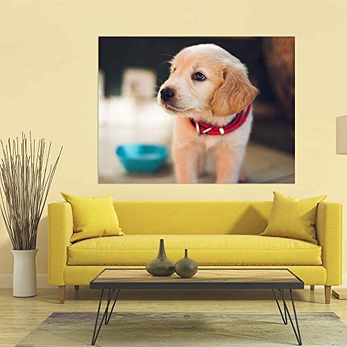 Customized Small Wall Mural with Your Pet Photos Removable Self-Adhesive Wallpaper for Living Room, Bedroom - 24x32 inches - color: Custom-pet, size: 24"x32"