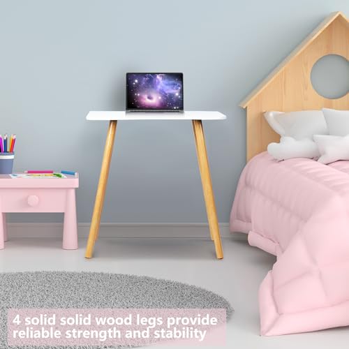 Computer Desk, Small Home Office Computer Desk for Bedroom, Modern Simple Style Computer Gaming Desk Study Writing Desk Work Desk Computer Table for Home Office White 70cm - color: White 70cm