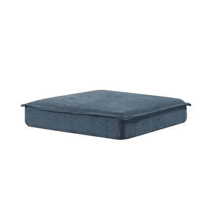 HULALA HOME Seat Cushion Cover for Sectional Sofa Couch, Blue（Cushion is not Included） - color: Blue, size: Seat Cushion Cover