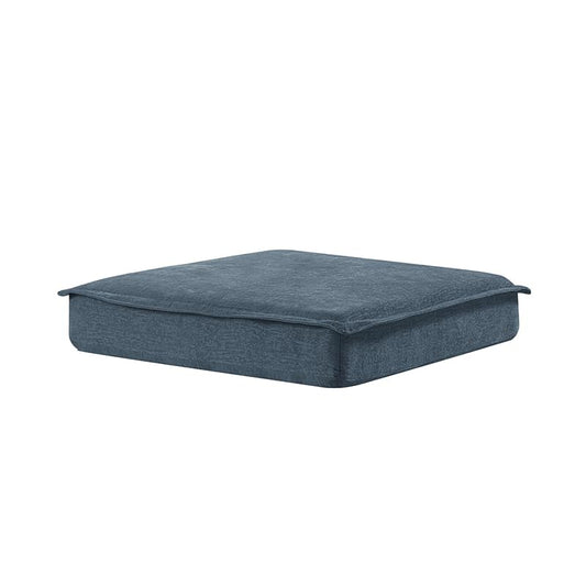 HULALA HOME Seat Cushion Cover for Sectional Sofa Couch, Blue（Cushion is not Included） - color: Blue, size: Seat Cushion Cover