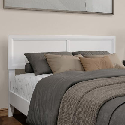 AFI, Sophia Adjustable Modern Queen Wood Headboard, White - color: White, size: Queen (U.S. Standard)