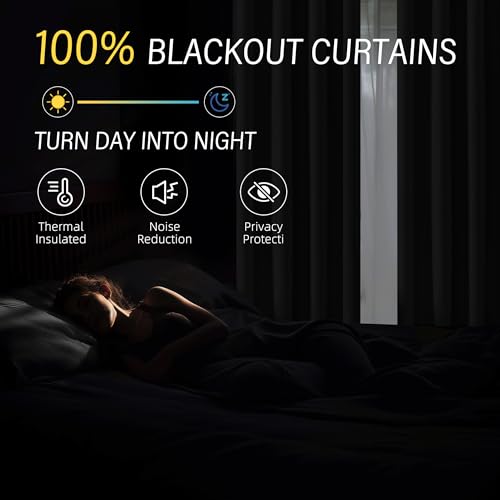 ChrisDowa Sand Blackout Curtains 45 Inches Long 2 Panels for Bedroom | Room Darkening,Light Blocking,Thermal Insulated,Faux Linen,Farmhouse,Grommet,Window Treatment,Drapes,Living Room,52x45 - color: Sand, size: 52"W x 45"L (Pack of 2)