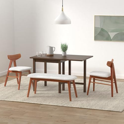 Winsome Lynden Drop Leaf Dining Table, for Dining Room, 30", Walnut