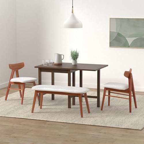 Winsome Lynden Drop Leaf Dining Table, for Dining Room, 30", Walnut