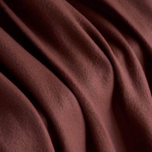 CAI TENG Fleece Blanket Blankets Bulk Pack of 6 Cozy Fleece Throw Blankets 50x60 Warm Soft Lightweight Breathable Pet-Friendly for Bed Sofa Kids Wedding Gifts Camping Luxury Chocolate Brown - color: Chocolate Brown