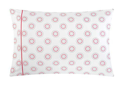 Idea Nuova "Casa 7-Piece Solid Reversible Comforter Set with Bonus Sheets, Fuschia, Queen, 86"x86" - color: Fuschia, size: Queen