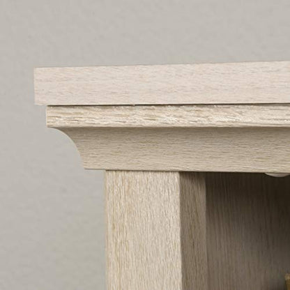 Sauder Miscellaneous Storage 3-Shelf Bookcase/ book shelf, Chalked Chestnut finish - color: Chalked Chestnut Finish