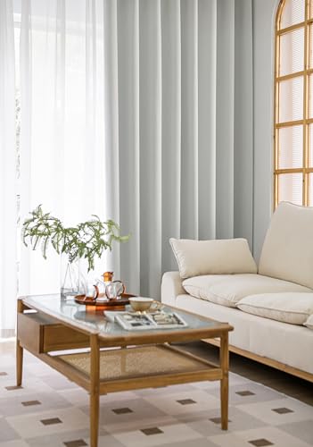 Windows Beige Blackout Curtains 45 inches Long 2 Panels Set Grommet Blackout Drapes Energy Saving Noise Reducing Thermal Insulated for Bedroom Living Room Nursery - color: Beige, size: 42"W x 45"L (Pack of 2)