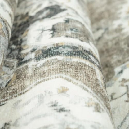 Washable Hallway Runner Rug 2x6: Soft Kitchen Rug Non Slip Rug Runner with Rubber Backing for Living Room Bedroom Bathroom Non Shedding Farmhouse Carpet Runner Rug (Beige/Brown/Grey, 2x6) - color: Beige, size: 2' x 6' (Rectangular)