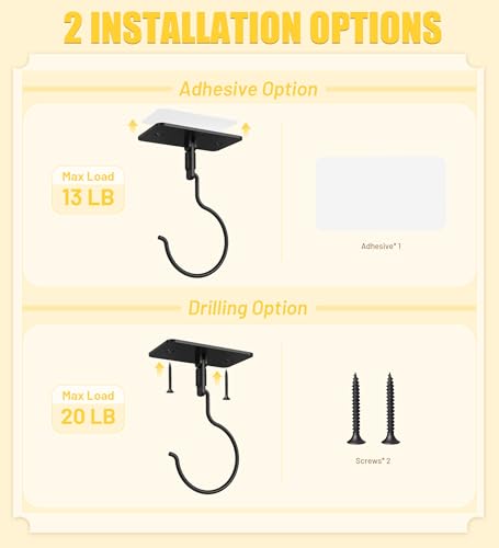 Banana Hook, Metal Banana Hanger Under Cabinet, Black, 1 Pcs | 2 Mount Options, 360° Rotatable, Magnetic Foldable, Compact Size, Suits for Fruits, Cups, Mugs, Utensils, Oven Mitts, Towels - color: Black