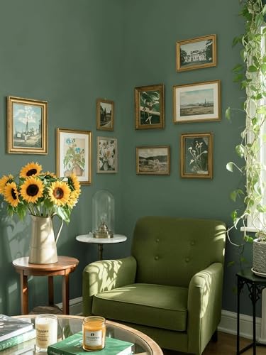 236''x17.7'' Green Peel and Stick Wallpaper Contact Paper Modern Self Adhesive Wall Paper Removable Renter Friendly Textured Solid Color Shelf Cabinet Vinyl Roll (236''x17.7'',Dark Green) - color: Dark Green, size: 17.7" x 236"