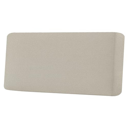 H.VERSAILTEX Super Stretch Individual Seat Cushion Covers Sofa Covers Couch Cushion Covers Slipcover Sets Thick Jacquard Textured Twill Fabric (1 Piece Sofa Cushion Cover, Island Fossi) - color: Island Fossi, size: 1 Cushion Sofa