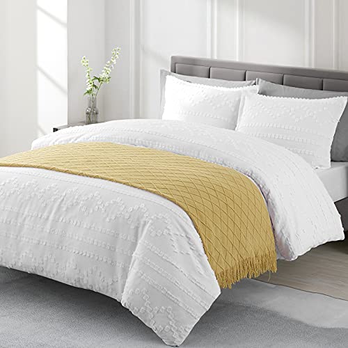 BOURINA Mustard Throw Blanket 50x90 Inch Boho Knit Soft Throw Sofa Blanket | Knitted Throw Blanket 50x90 Inches, Soft Lightweight Boho Weave Throw Decorative Couch Blanket for Living Room Bed Runner - color: Mustard, size: 50"x90"