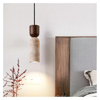 Chandelier, Retro Small lamp Bedroom headboard Surround Restaurant bar Counter Single Head Pendant(Warm) - size: Warm