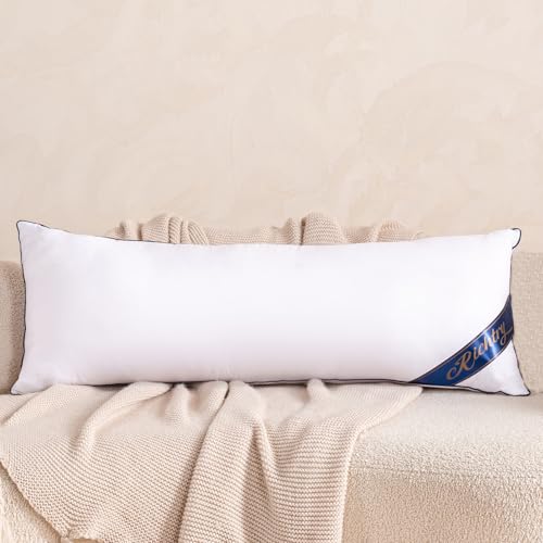 14 x 36 Inch Throw Pillow Insert, with Memory Foam Filling, White | Decorative Lumbar Throw Pillow for Living Room, Sofa and Couch, 14 x 36 Inch - size: 14x36 Inch（Pack of 1）