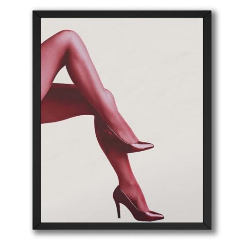 ALPINE INK CO. Fashion Legs Photography Poster - Modern High Heel Style Poster - Chic Wall Decor for Home, Office, Bedroom, Contemporary Interior Design - 8x10 Unframed Print - color: Style-11, size: 8"L x 10"W