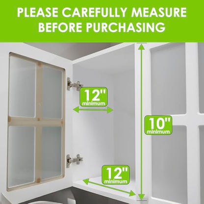 2 Pack Spice Rack Organizer for Cabinet, 4 Tier Black (S&L) Seasoning Organizer Rack for Inside Cabinets, Countertop, Pantry Storage - size: S&L