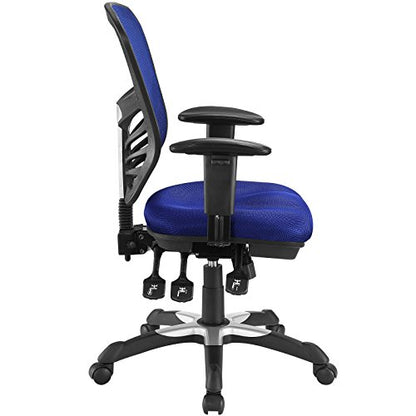 Modway EEI-757 Articulate Ergonomic Mesh Office Chair in Blue - color: Blue