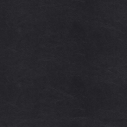 HomePop 32" Large Tufted Round Storage Ottoman - Black Faux Leather - color: Black Faux Leather