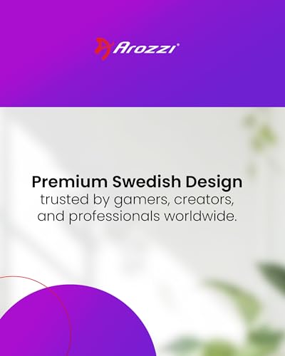Arozzi Arena Ultrawide Curved Gaming Desk Pure Black | Full Surface Water-Resistant Desk Mat, Monitor Mount Cut-Outs, Cable Management Netting - color: Pure Black, size: Large
