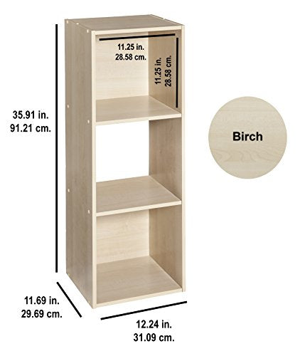 ClosetMaid 4175 Cubeicals Organizer, 3-Cube - Birch - color: Birch, size: 3-Cube
