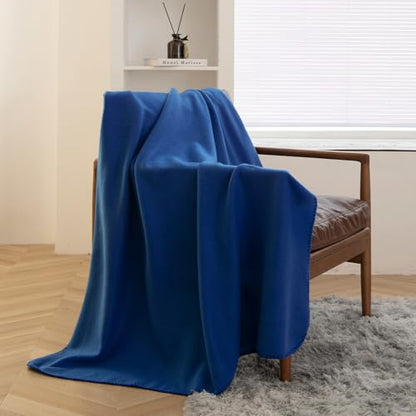 CAI TENG Fleece Throw Blanket Bulk 6 Pack Blankets Soft Lightweight Kids Cozy Polar Fleece Blanket 50 x 60 Solid Pet-Friendly Deco Bed Sofa Couch Fleece Fabric Travel Wedding Gift Outdoor Aqua Blue - color: Aqua Blue