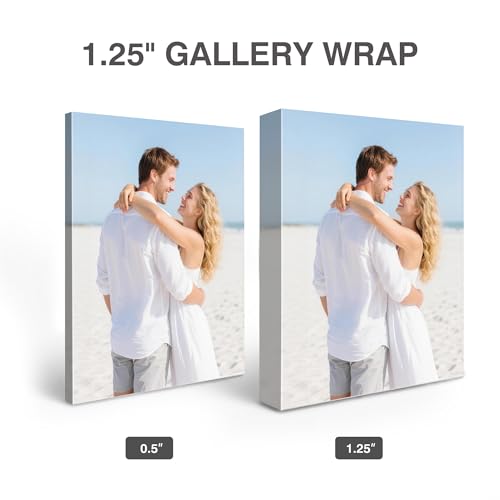 P&L ART. Custom Canvas Prints Create from Photo Photo on Canvas Wall Art | create canvas from photo canvas prints with your photos custom photo canvas prints personalized wall photos custom canvas - color: Artist Wrapped Canvas, size: 10"L x 10"W
