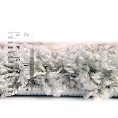 Rugs.com - Soft Touch Shag Rug – 7 Ft Runner Khaki Plush Shag Rug – Ultra-Thick 1.5-Inch Pile, Perfect for Hallways, Entryways, and Bedrooms - color: Khaki, size: 2' x 6'7" (Runner)