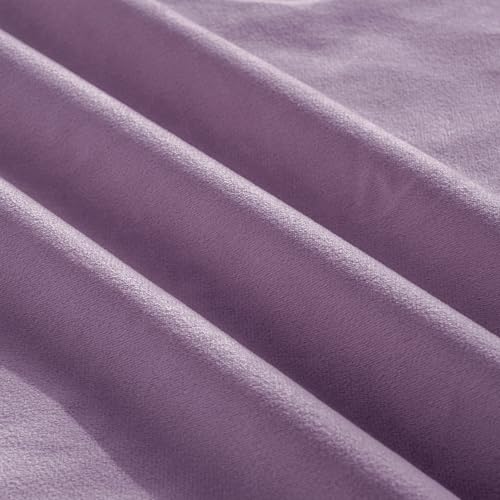 JELLYMONI Gradation Velvet Throw Pillow Covers Set of 4, Lavender, 16 x 16 Inch - color: Lavender, size: 16" x 16" (Pack of 4)