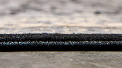 Unique Loom Sialk Hill Collection Area Rug - Washington (2' 2" x 3' 1" Rectangle Black/Gray) - color: Black/Gray, size: 2'2" x 3'1" (Rectangular)