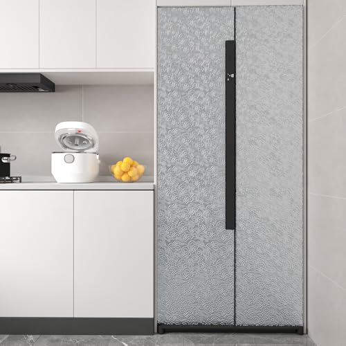 CHIHUT Silver Textured Swirling Wave Peel and Stick Backsplash Wallpaper Waterproof Oil Proof Metallic Aluminum Foil Self Adhesive Contact Paper 12"x100" for Kitchen Countertop Vinyl Wrap - color: Silver