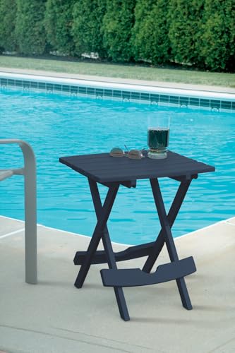 Adams Quik-Fold® Side Table - Midnight - color: Midnight
