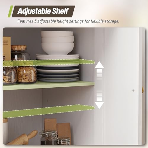 Kitchen Island with Storage, Rolling Kitchen Table with Drop Leaf, Charging Station, 3 Open Adjustable Shelf & Drawer, Towel Rack, Mobile Kitchen Cart for Dining Room, White and Natural - color: White + Natural