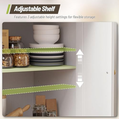 Kitchen Island with Storage, Rolling Kitchen Table with Drop Leaf, Charging Station, 3 Open Adjustable Shelf & Drawer, Towel Rack, Mobile Kitchen Cart for Dining Room, White and Natural - color: White + Natural