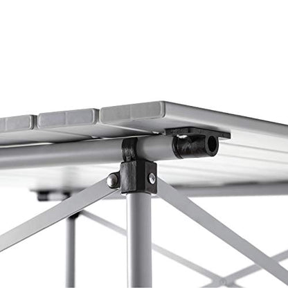 Coleman Outdoor Folding Table, Sturdy Aluminum Camping Table with Snap-Together Design, Seats 4 & Carry Bag Included, Great for Camping, Tailgating, Grilling, Hunting, Outdoor Dining & More