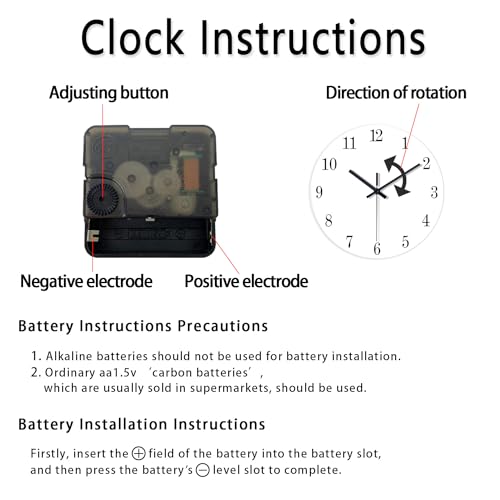 Large Glass Wall Clocks Battery Operated 16 Inch | Round Marble Wall Clock for Living Room Bedroom Office Kitchen Black and Glod Wall Clock Silent Non Ticking - color: Black3, size: 16 Inch