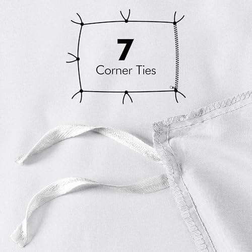 Duvet Cover Twin/Twin XL, 3 PC Cotton Like Polyester, Zipper Closure, White | Extra Soft and Breathable, Wrinkle & Fade Resistant, Includes Duvet Cover and 1 Pillow Sham, Comforter Not Included, OekoTex - color: White, size: Twin/Twin XL - Duvet Cover Set