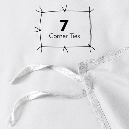 Duvet Cover Full, 3 Piece Cotton Like Polyester With Zipper Closure, White | Extra Soft and Breathable, Wrinkle & Fade Resistant, Includes Duvet Cover and 2 Pillow Shams, Comforter Not Included, OekoTex - color: White, size: Full - Duvet Cover Set
