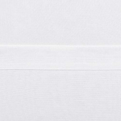 DWCN White Faux Linen Sheer Curtains - Grommet Voile Window Curtain Drapes for Bedroom Living Room 46 x 54 inch Length, Set of 2 - color: White, size: 46"W x 54"L (Pack of 2)