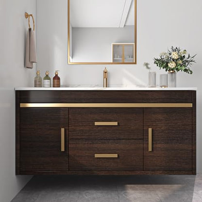 ReWallpaper Wood Wallpaper Dark Brown Wooden Contact Paper Peel and Stick Waterproof Wood Grain Contact Paper for Countertops Cabinet Door Table Desk Self Adhesive Thicken Textured Vinyl 17.7" x 78.7" - size: 17.7" x 78.7"