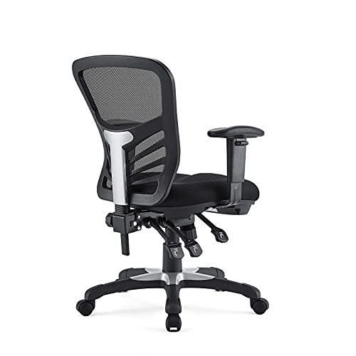 Modway EEI-757-BLK Articulate Ergonomic Mesh Office Chair in Black - color: In Black