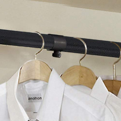 PRINCE HANGER Heavy Duty Adjustable Garment Rack – One-Touch System for Easy Assembly, 352 LBS Load Capacity Freestanding Metal Wardrobe Closet Rack, Width & Height Adjustable (Model PHUS-0022) - color: Black