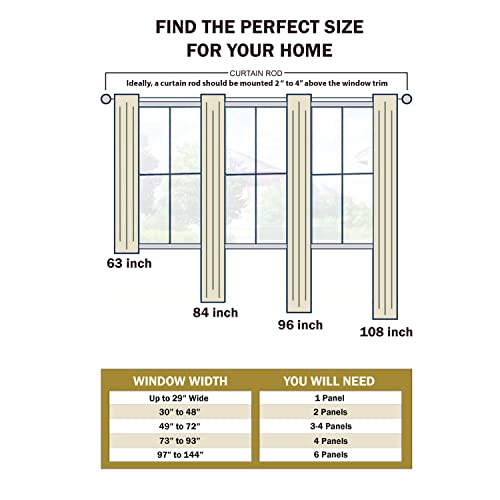 Superior Waverly Blackout Curtain Set of 2, Thermal Insulated Panel Pair with Grommet Top Header, Beautiful Embossed Wave Room Darkening Drapes, Available in 4 Lengths - Silver, 52”x96” each - color: Silver, size: 52"W x 96"L (Pack of 2)