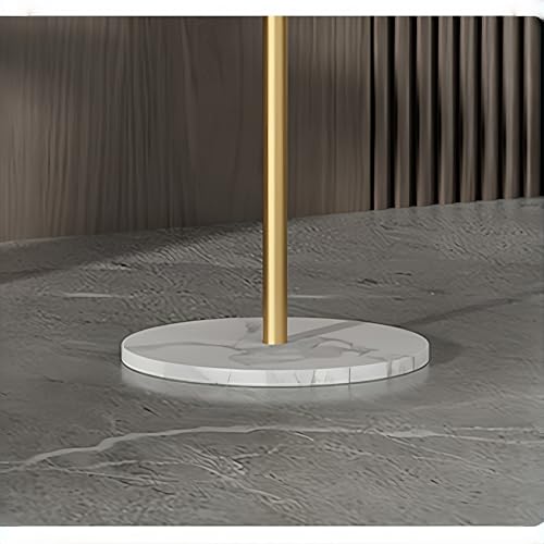 Gold Tree Meta Coat Rack with Marble Base Freestanding Hall Tree | Multi-Hook Entryway Organizer for Hallway, Bedroom, Living Room (Gold) - color: Gold