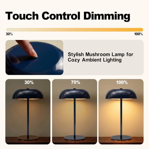 Cordless Table lamp - color: Blue