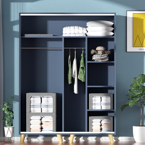 CYhom 3Pack Foldable Storage Bins - Frame Storage Box Linen Fabric Stackable Clothes Container Organizer with Clear Window & Carry Handles Large Capacity (Small-22L, Dark Gray) - color: Dark Gray, size: Small-22L