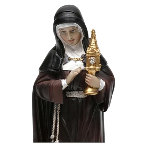 Holyart Resin and PVC Statues: St. Clare 20 cm Resin Statue