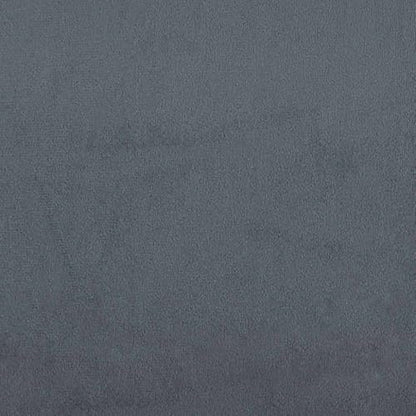 2-Seater Sofa Dark Gray Velvet Couch for Living Room Modern Upholstered Small Furniture with Thick Padding - color: Dark Gray/2-seater, size: 71.7" x 30.3" x 29.1" (W x D x H)