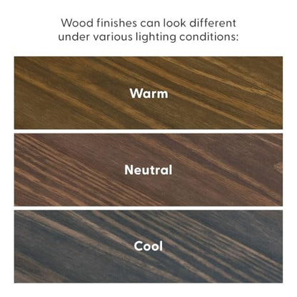Plank+Beam Modern Console Table, 46 Inch, Walnut | Non-Toxic Finishes, Versatile Design, Modern Design, Easy Assembly, Modern Style, Quick Setup, Solid Wood - color: Walnut, size: 46 Inch