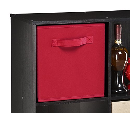ClosetMaid 18656 Cubeicals Fabric Drawer, Red, 2-Pack - color: Red, size: 2-Pack, style: 2-Pack